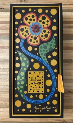 2012 Yayoi Kusama LA Grande Dame Empty Champagne Box Veuve Clicquot Reims France