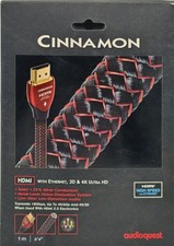 AudioQuest HDMI Cable Black Cinnamon 1m 3ft G...