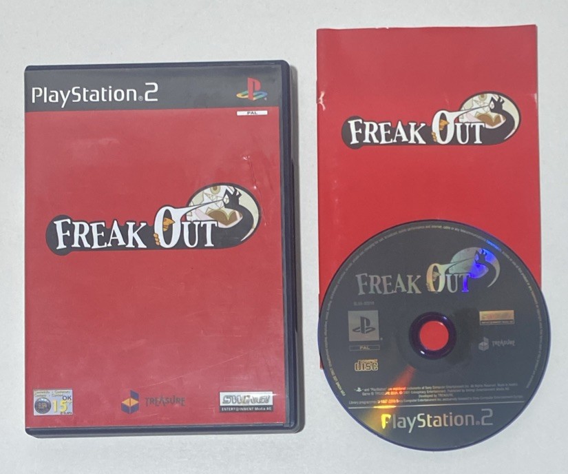 Freak Out - PlayStation 2 - PS2 - PAL - TESTED