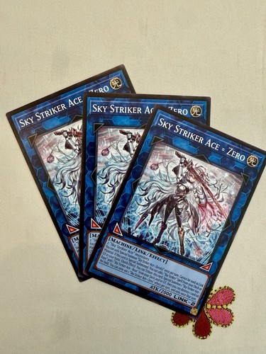 Sky Striker Ace = Zero L26D-ENS34 YuGiOh Legendary Modern Decks 2026 card