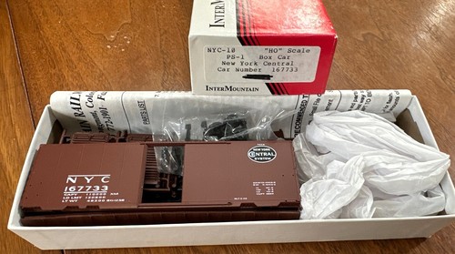 Kit Intermountain HO #NYC-10 PS-1 Box Car New York Central #167733 Nuevo de Lote Antiguo Nueva York | Zustand: New