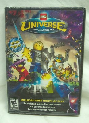 Lego Universe Massively Multiplayer 2010 Online Game DVD-Rom for PC/MAC NEW