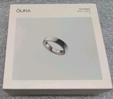 Oura Ring 5 Size 9 Silver