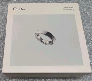 Oura Ring 5 Size 9 Silver