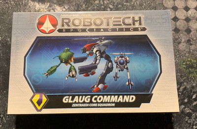Robotech RPG Tactics Glaug Command Zentraedi Core Squadron Miniatures New Shrink