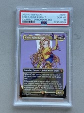 ~ PSA 10 ~ Celes Rune Knight #201 Borderless Mythic MTG Final Fantasy FIN