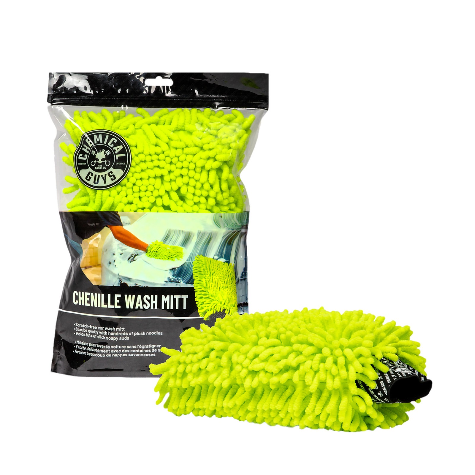Chemical Guys Chenille Microfiber Premium Scratch Free Washing Mitt