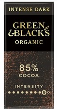 Green & Black’s Organic Dark Chocolate 85% Cocoa 90g x 5 Bars