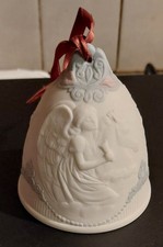 Lladro 2002 Christmas Porcelain Bell Ornament Retired