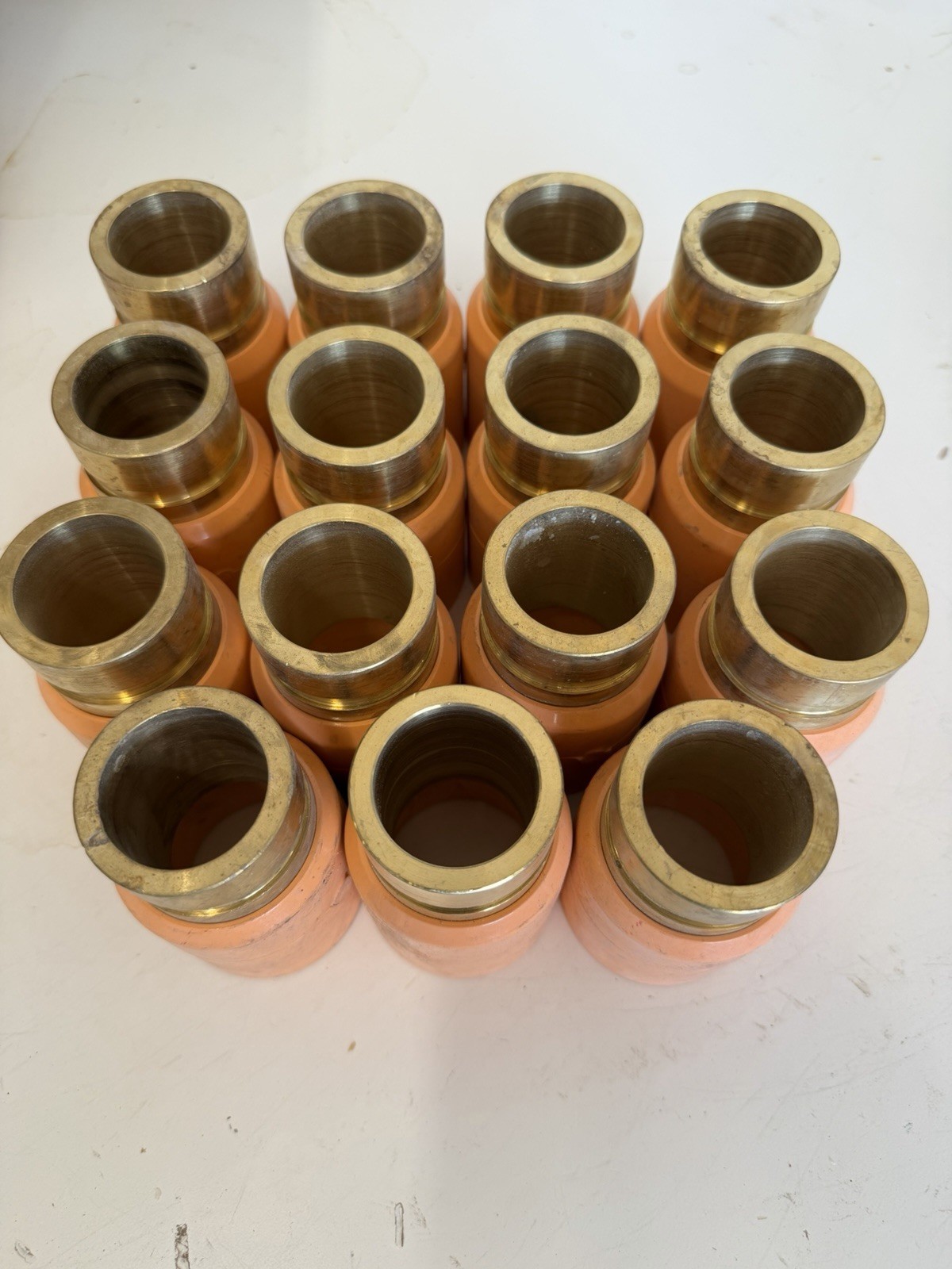 (Lot of 15) 1 1/2” CPVC Grooved Coupling Adapter Blazemaster