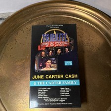 Cameron Productions Tribute Grand Ole Opry Stars VHS NTSC June Carter Cash