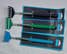 Lot Of 3 NuvoMed Telescopic Back Scratchers Extends To 26 Inches  Random Colors