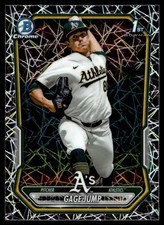 2026 Bowman Chrome 1st LASER Refractor Gage Jump A's #BCP-15