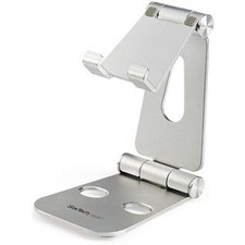 StarTech Adjustable Phone and Tablet Stand - Silver Aluminum
