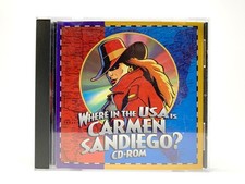 Where in the USA is Carmen San Diego for Windows 3.1 95 PC CD-ROM 1995 