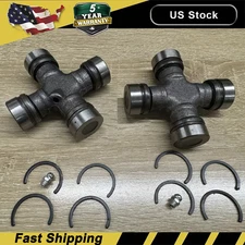 Premium Driveshaft Universal Joints 2pcs Front Rear Moog 534G Greasable DW-534G