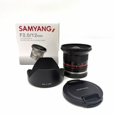 Objectif Samyang 12Mm F/2.0 Grand Angle Sony E Boîte NEX NCS CS