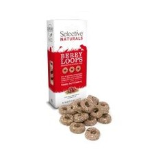 Selective Naturals Berry Loops Small Pet Treat 80g