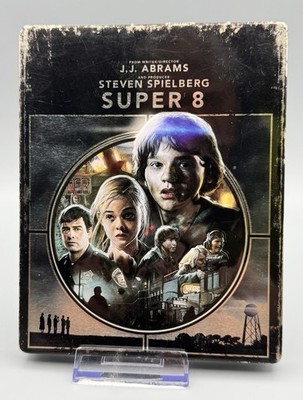 Super 8 Blu-ray Steelbook J.J. Abrams Steven Spielberg Sci-Fi Film Movie