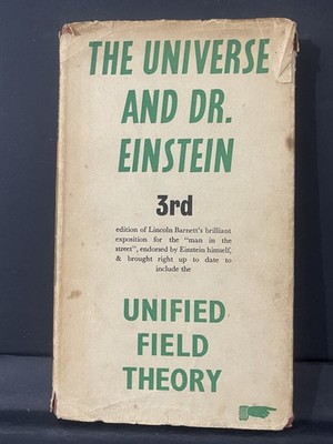 Lincoln Barnett The Universe and Dr Einstein 3rd Edition 1950 Hardcover Physics