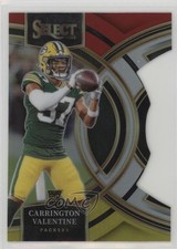 2023 Select Premier Level Red & Yellow Prizm Die-Cut Carrington Valentine 1e1b