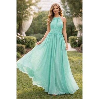 seafoam green chiffon dress Seafoam Green Soft Tulle Cocktail Dress with Monsoon Light Embroidery main image 1