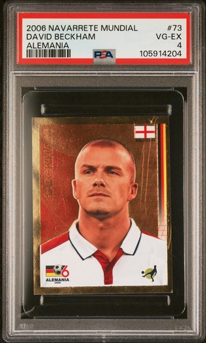 David Beckham *LOW POP* 2006 Navarrete Mundial Alemania #73 