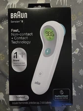 Braun Sensian 5 Forehead Thermometer, BNT300USV1 - BRAND NEW!