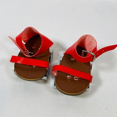 18'' American Girl Doll PC Molly's Red Roller Skates for Birthday Party Games Set
