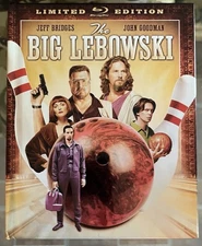 THE BIG LEBOWSKI (1998) Jeff Bridges, John GoodmanCoen Bros. Digibook SE BLU-RAY