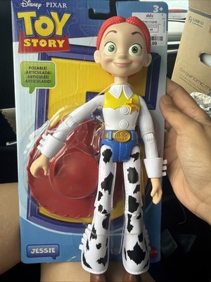 Disney Pixar Toy Story Jessie PlayScale Posable Figure with Hat Mattel New