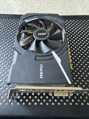 MSI GeForce GTX 1650 SUPER AERO ITX OC 4GB GDDR6 Graphics Card GPU