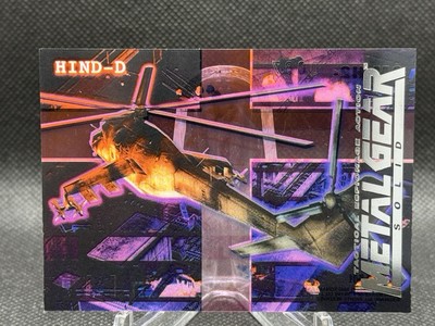 RARE    1998 Konami Metal Gear Solid #95 HIND-D | TURTLE | 0087 | LP