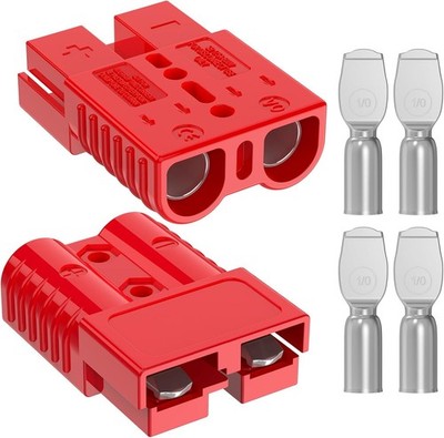 Anderson Connector, 175AMP 1/0 AWG Battery Quick Connect 12V-36V Anderson Plug A