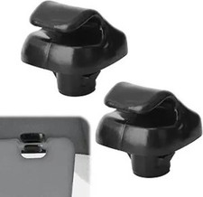 2007 Sun Visor Clip Replacement Compatible With Accord Sun Color 2 Pcs Black