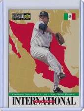 1996 Upper Deck - No. 334 - Fernando Valenzuela - San Diego Padres - Pitcher