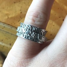 Sterling Silver Band Ring Size 5