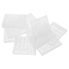  10pcs Nail Art Molds: Art Embossed Moulds Printing Nail Decoration Silicone