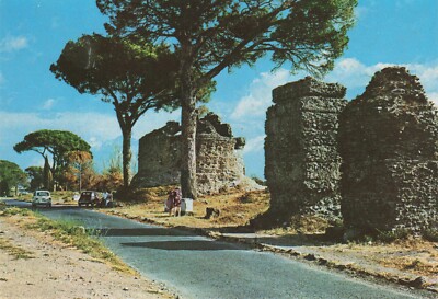 Postcard Italy Rome Appia Street Main Route Roman Road to Brindisi
