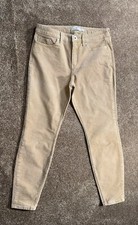 Women  s Vineyard Vines High Rise Skinny Corduroy Pants - Size 28 Excellent 