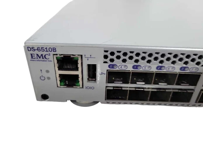 EMC DS-6510B 48 Port 16Gb/s SAN Switch - 24 Active Ports 100-652-582 - Image 3 of 3