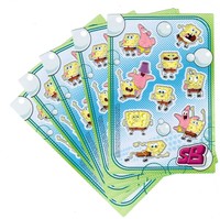 5 Sheets Spongebob Squarepants Scrapbook Stickers Patrick 5 Sheets Spongebob Squarepants Scrapbook Stickers Patrick