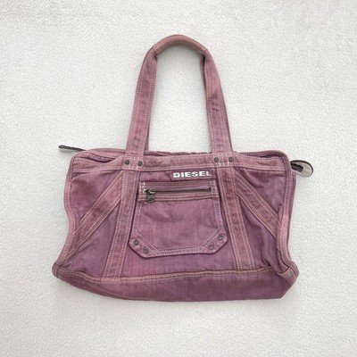 Diesel Mini Boston Bag Pink Y2K Archive | eBay