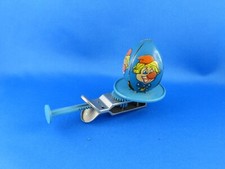 Vintage mechanisches Blechspielzeug Kunststoff / Blech - Clown, UdSSR 80er Jahre