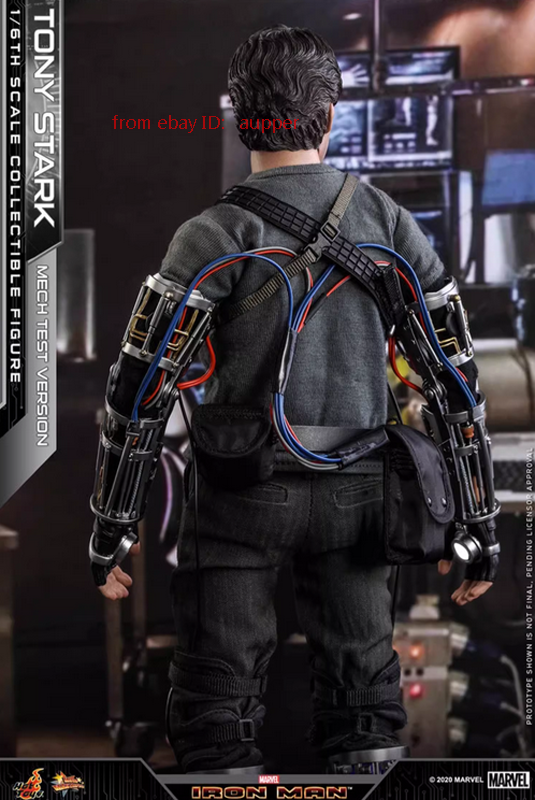 Hot Toys Mms582 1/6 Iron Man Tony Stark Mech Test Ver. Deluxe Ver
