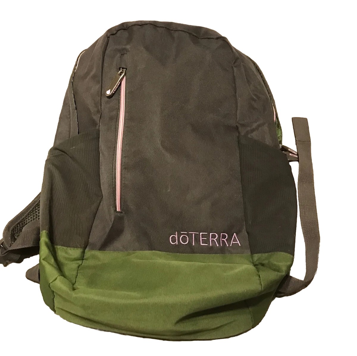 doTERRA Logo Advertising Backpack Laptop Bag Padded Pockets 