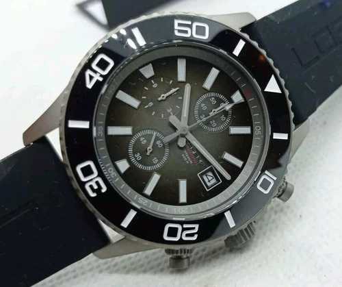 LORENZ SUPER SUB 300 MT MEN'S WATCH, CHRONOGRAPH, TITANIUM CASE CERAMIC BEZEL