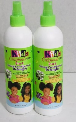 Kids Hair Detangler Spray Africa S Best 2 N 1 Detanger 12 Ounce