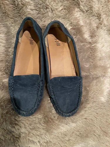 J.JILL blue woman's moccasin shoes SIZE 