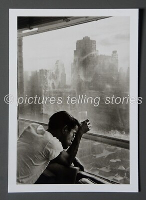 Burt Glinn Limited Edition Photo 17x24 Sammy Davis Jr. Manhattan Window 1959 B&W